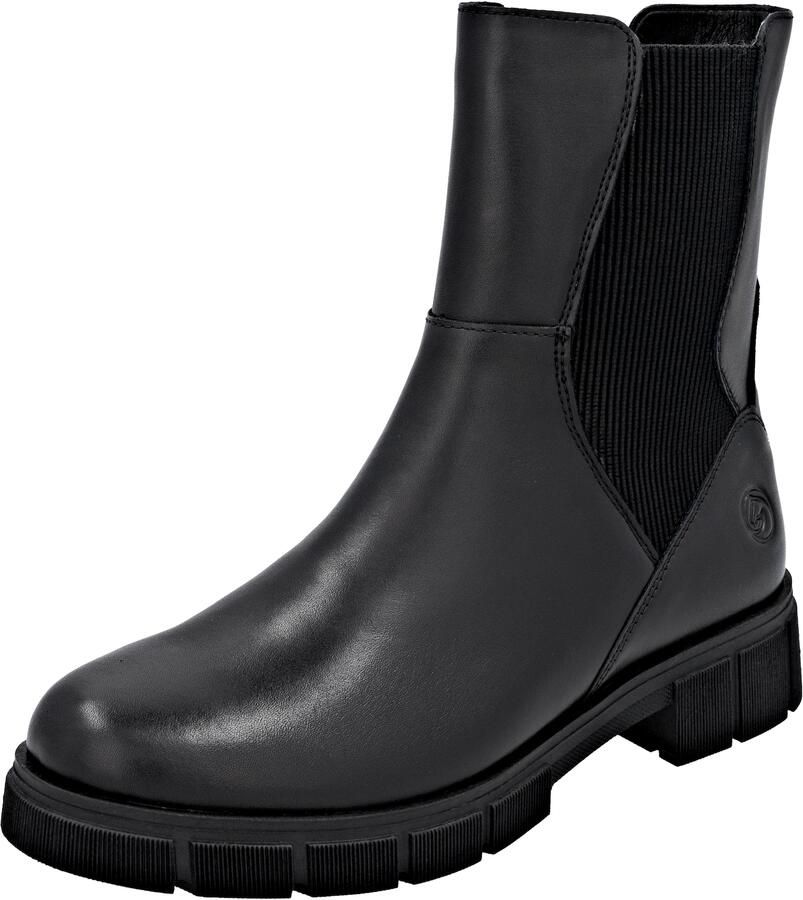Remonte Chelsea-boots Elisabeth Hurley-Collection Boots enkellaars profielzool en ritssluiting aan de binnenkant