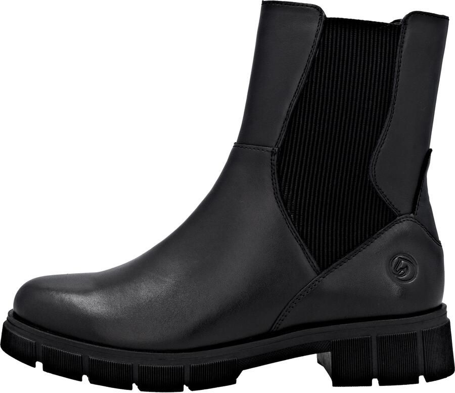 Remonte Chelsea-boots Elisabeth Hurley-Collection Boots enkellaars profielzool en ritssluiting aan de binnenkant - Foto 2
