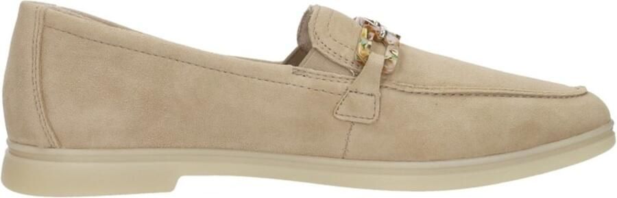 Remonte Loafers Elisabeth Hurley-Collection slipper lage schoen business schoen met modieuze sierketting