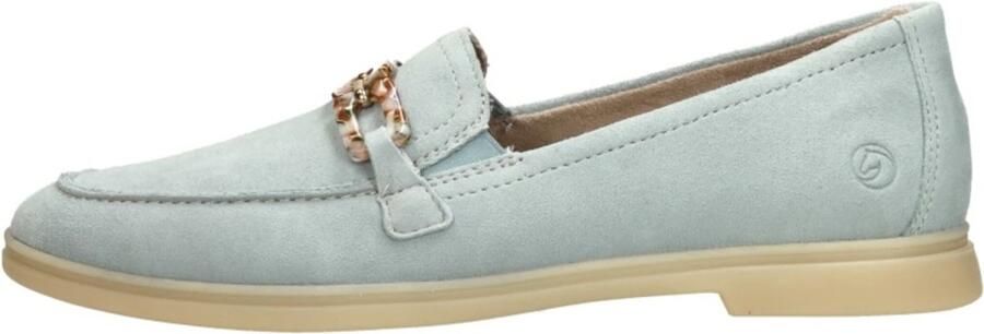 Remonte Loafers Elisabeth Hurley-Collection slipper lage schoen business schoen met modieuze sierketting