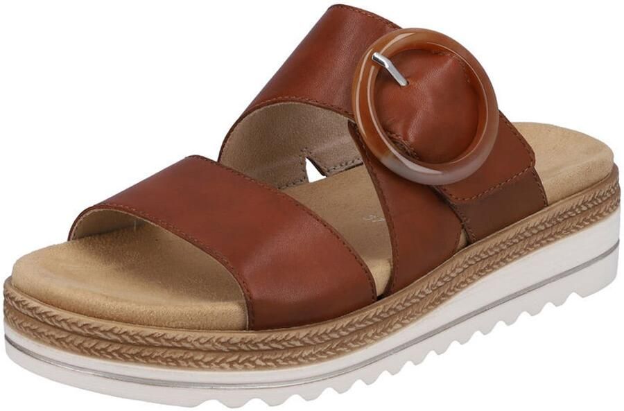 Remonte Slippers sleehak zomerschoen pantoffels met decoratieve gesp - Foto 2