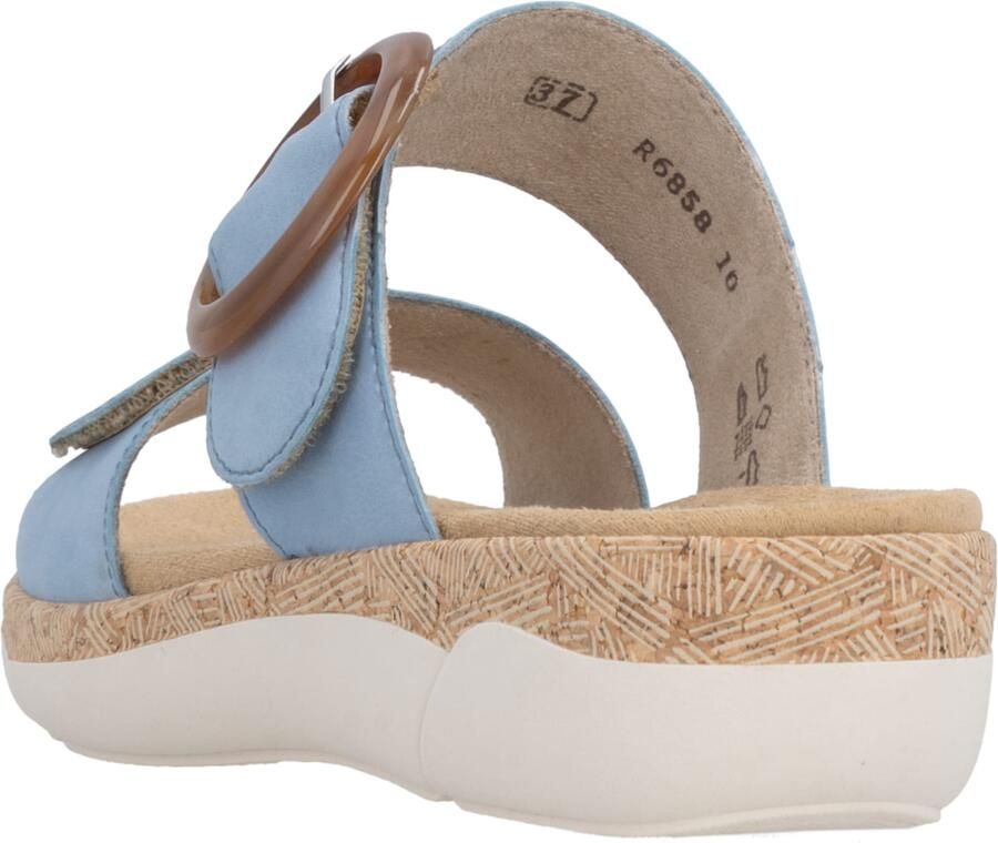 Remonte R6858-10 dames slippers turquoise - Foto 5