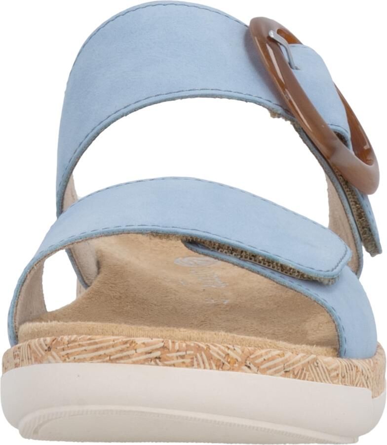 Remonte R6858-10 dames slippers turquoise - Foto 4