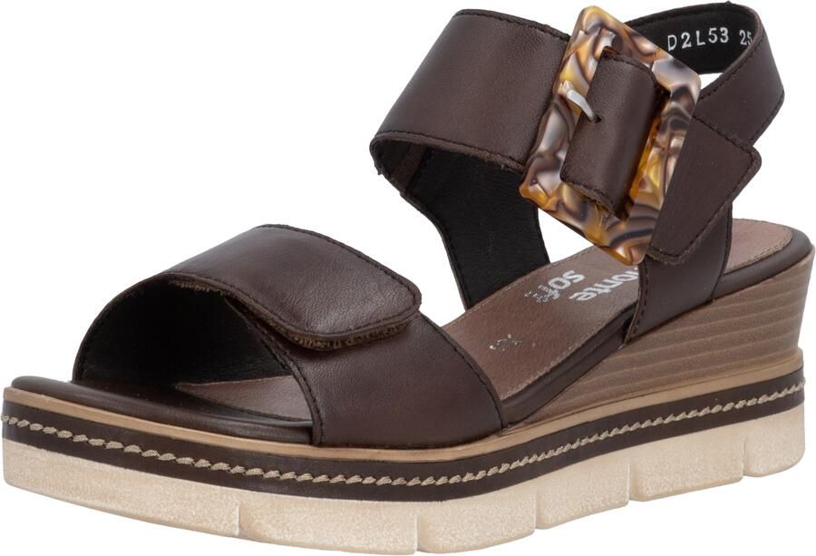 Remonte -Dames bruin donker sandalen - Foto 2