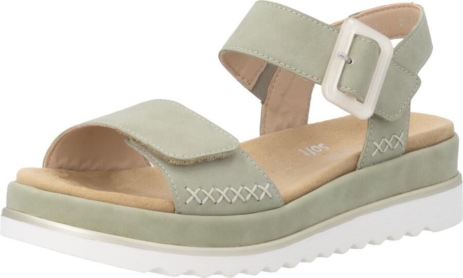 REMONTE Sandaal pastelgroen