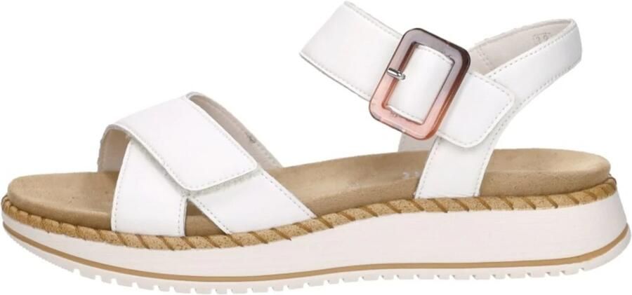 Remonte Sandalen Plat Sandalen Plat gebroken wit - Foto 8