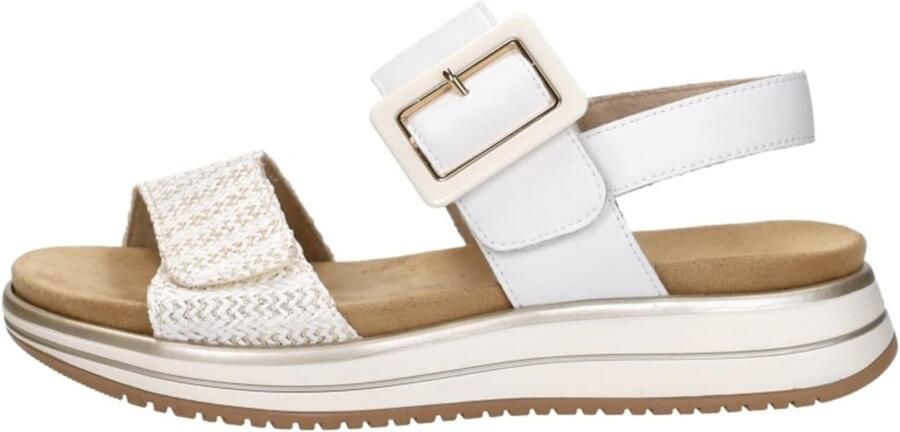 Remonte D1J53-81 Sandalen Wit Leer Dames Wit Goud - Foto 2