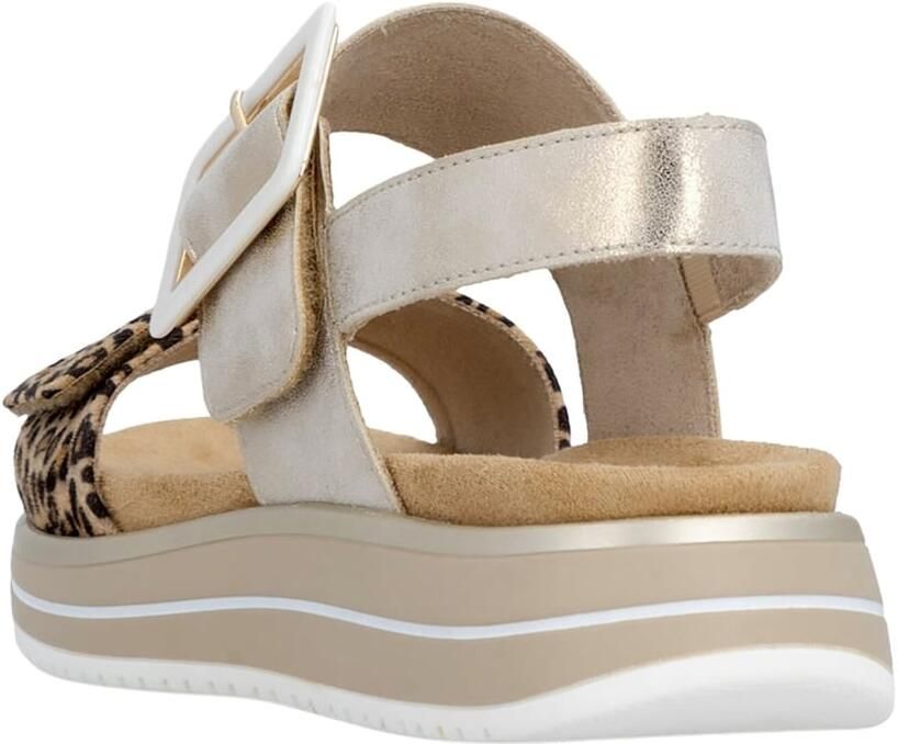 Remonte dames sandalen met leopard print - Foto 4