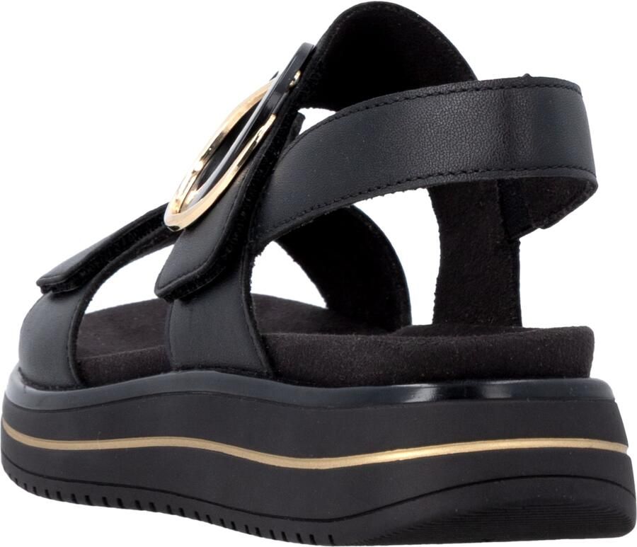 Remonte D1J63-00 Sandalen Zwart Leer Dames Zwart - Foto 3