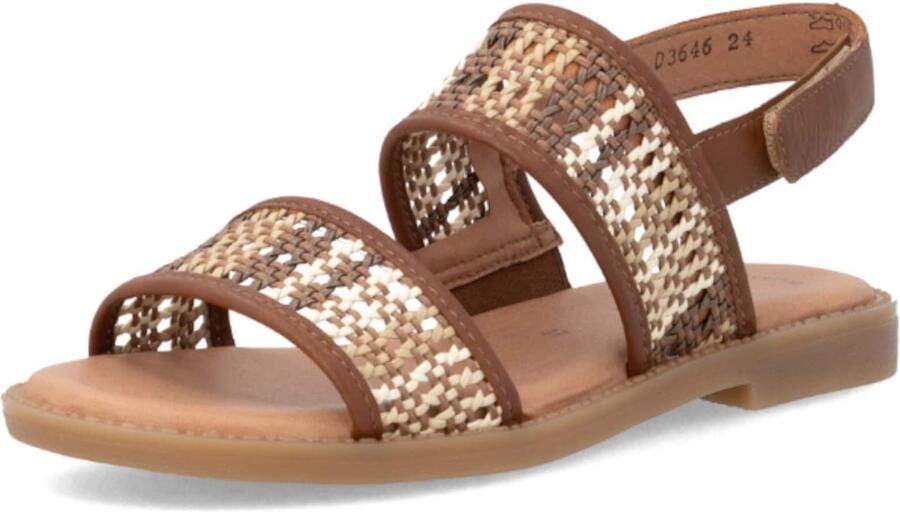 REMONTE Sandalen met riem beige crème bruin