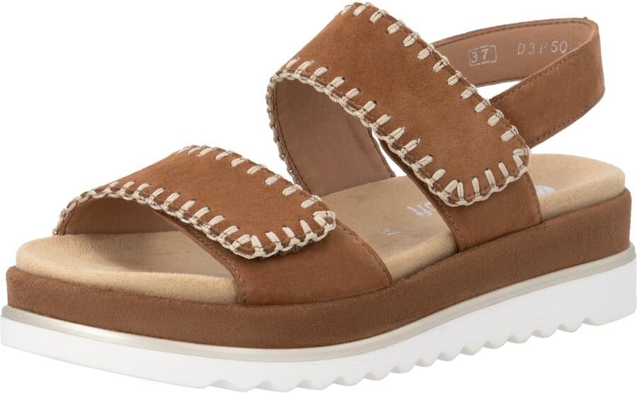 Remonte Noccia leren sandalen met plateauzool - Foto 3