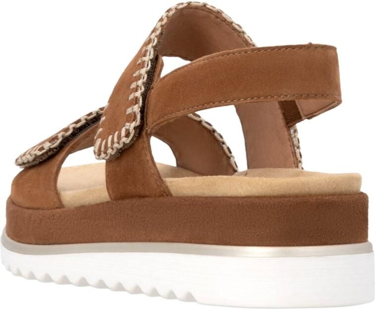 Remonte Noccia leren sandalen met plateauzool - Foto 4