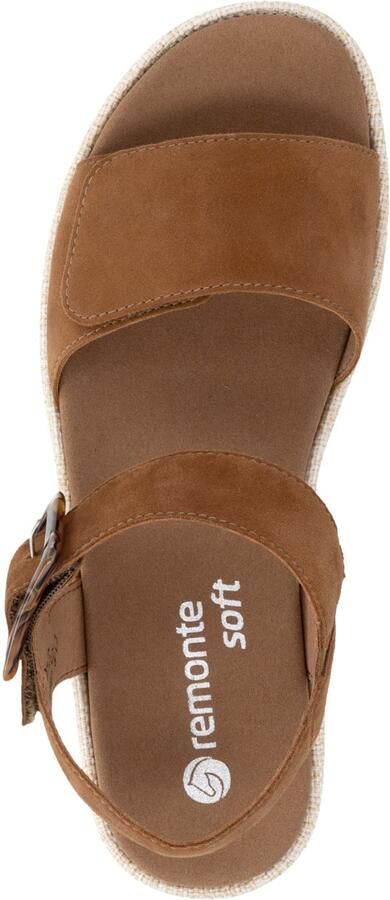 REMONTE Sandalen met riem 'D1N54' bruin - Foto 3