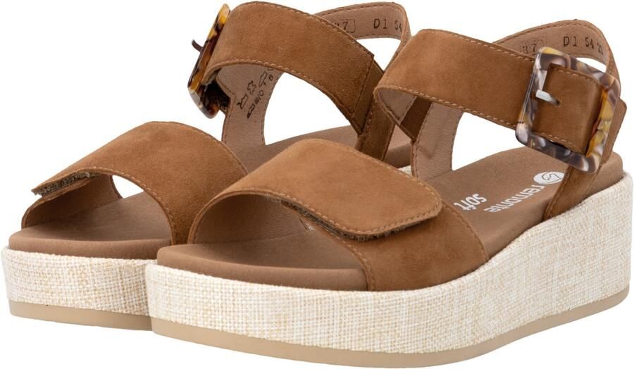 REMONTE Sandalen met riem 'D1N54' bruin - Foto 2