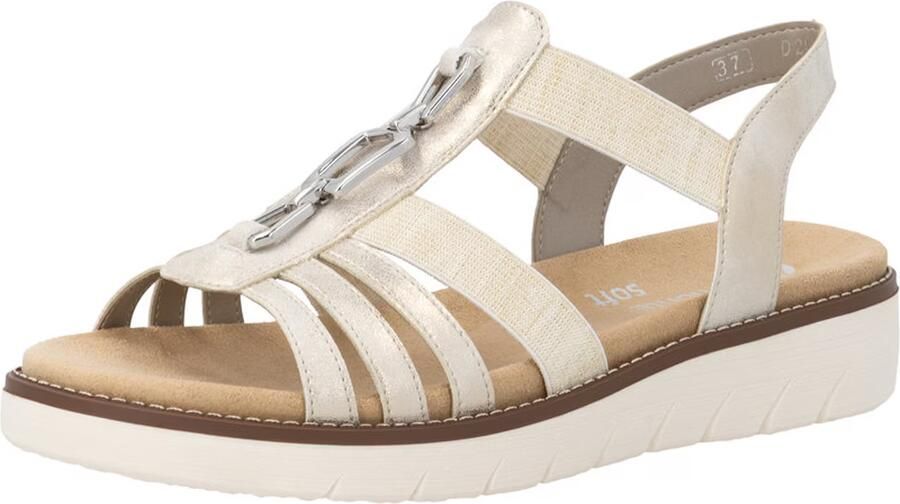 Remonte D2041-90 Sandalen Beige Leer Dames Beige - Foto 2