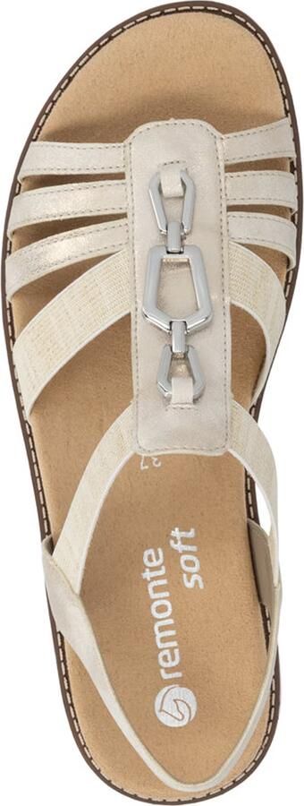 Remonte D2041-90 Sandalen Beige Leer Dames Beige - Foto 7