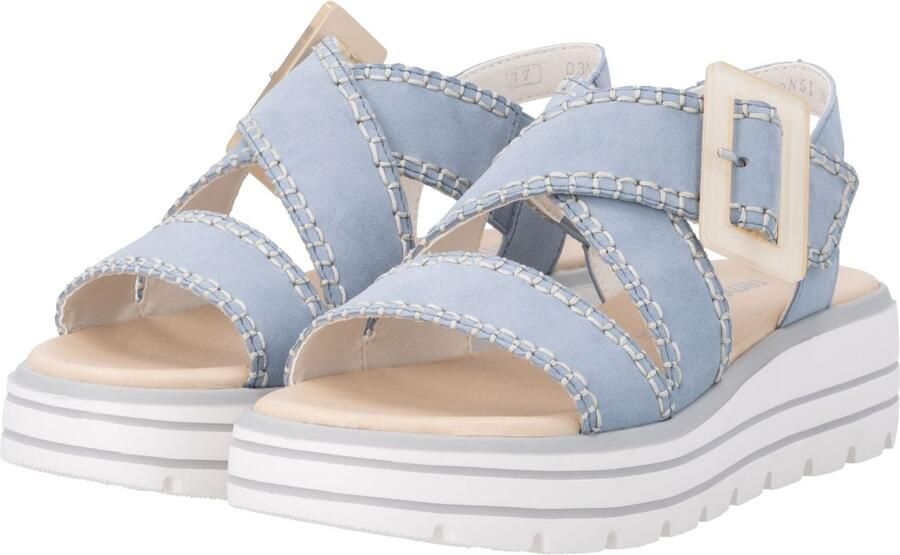 Remonte Sandalen met sleehak - Foto 4