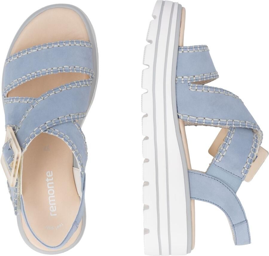 Remonte Sandalen met sleehak - Foto 2