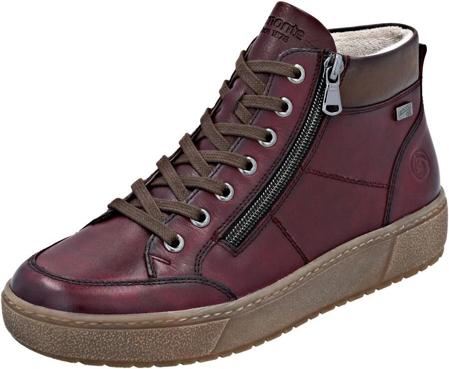 Remonte Plateausneakers Winter enkellaars casual boots met waterafstotend TEX-membraan