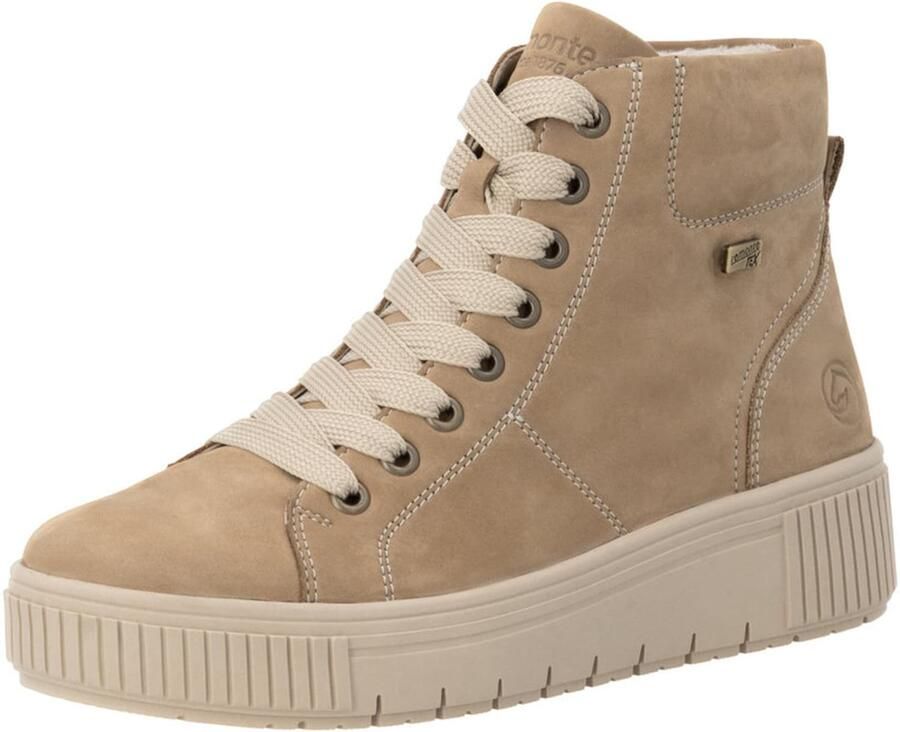 REMONTE Sneakers hoog camel