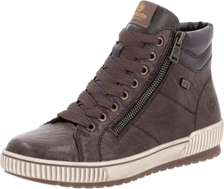 Remonte Veterschoenen platform lace-up ankle boots in crash look - Foto 2
