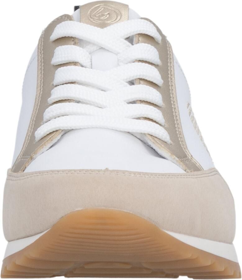 REMONTE Sneakers laag beige bruin natuurwit - Foto 4
