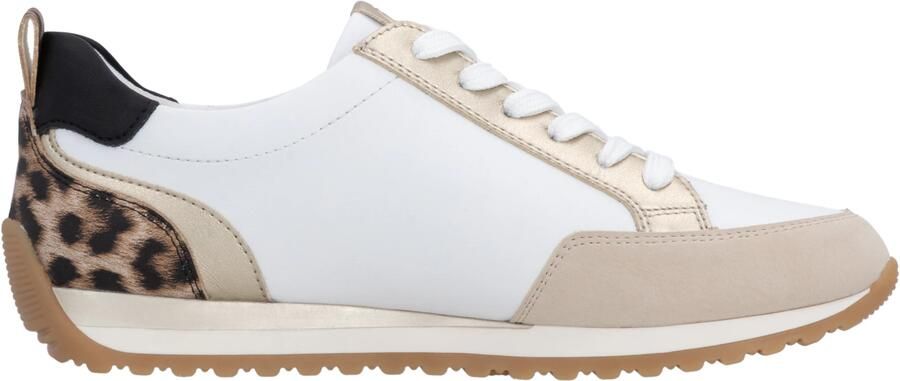 REMONTE Sneakers laag beige bruin natuurwit - Foto 5