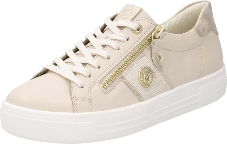 Remonte Plateausneakers vrijetijdsschoen lage schoen veterschoen uitneembare zachte inlegzool - Foto 3