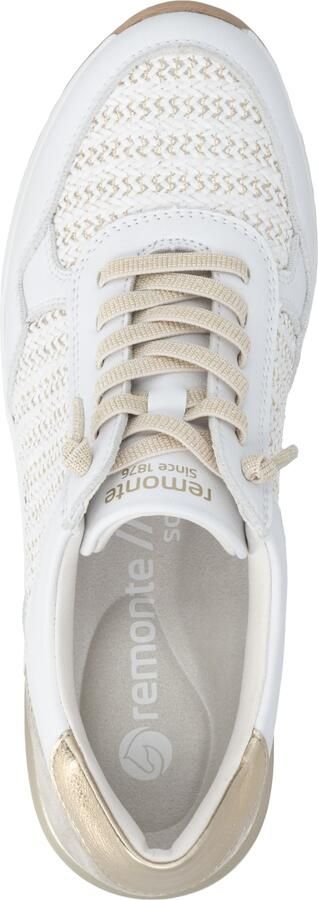REMONTE Sneakers laag beige ecru wit - Foto 6