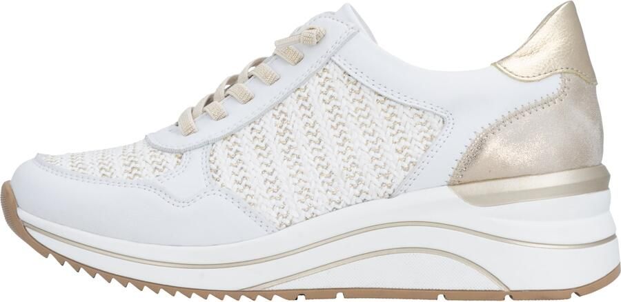 REMONTE Sneakers laag beige ecru wit - Foto 5