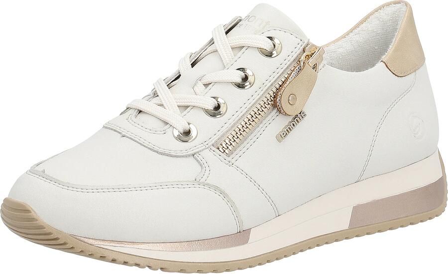 Remonte Sneakers met sleehak vrijetijdsschoen lage schoen veterschoen in smalle vorm - Foto 12