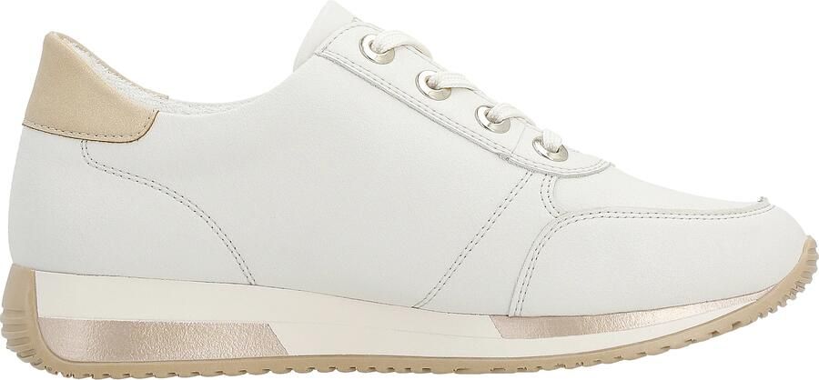 Remonte Sneakers met sleehak vrijetijdsschoen lage schoen veterschoen in smalle vorm - Foto 17