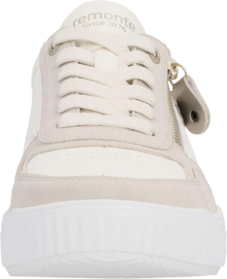 REMONTE Sneakers laag crème goud zalm roze - Foto 3