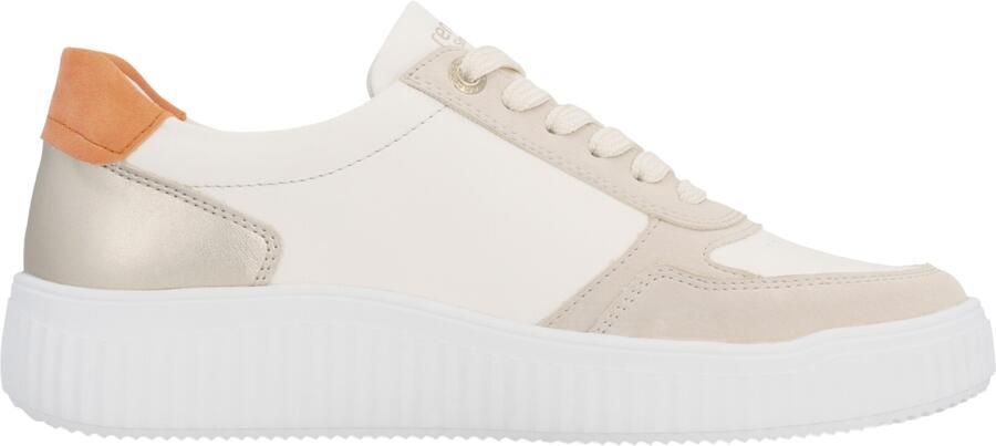 REMONTE Sneakers laag crème goud zalm roze - Foto 5