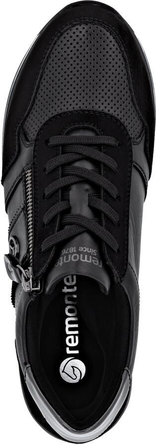 Remonte Plateausneakers Veterschoen lage schoen vrijetijdsschoen met gepolsterde schachtversteviging - Foto 8