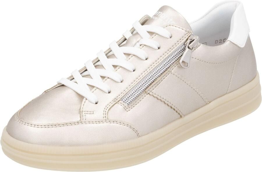 REMONTE Sneakers laag goud wit