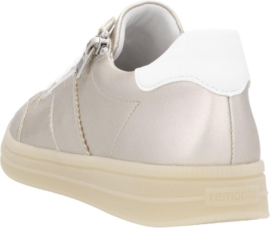 REMONTE Sneakers laag goud wit - Foto 3