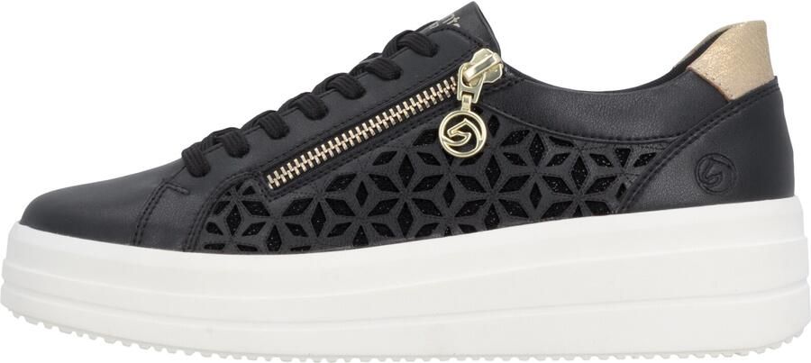 REMONTE Sneakers laag goud zwart - Foto 4