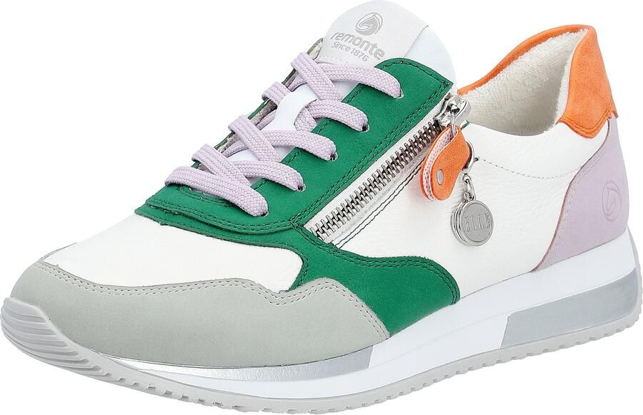 Remonte Kleurrijke Sneaker voor Dames met Zachte Voering Multicolor - Foto 6