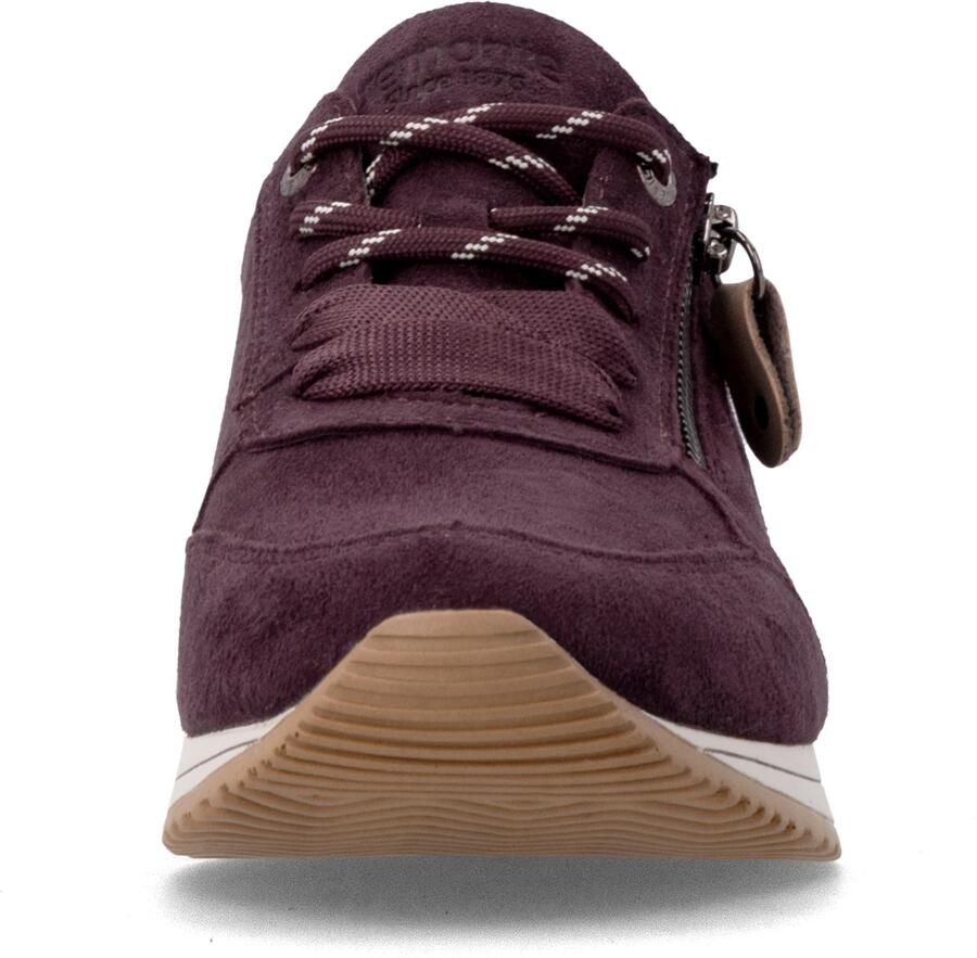 Remonte D0H19-30 Sneakers Aubergine Nubuck Dames Aubergine - Foto 5