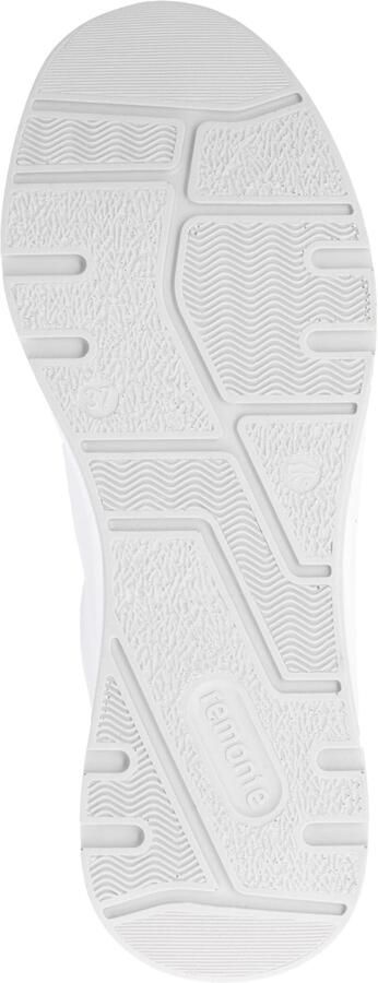 Remonte Sneakers met sleehak Elisabeth Hurley-Collection vrijetijdsschoen lage schoen veterschoen met uitneembare zachte inlegzool - Foto 3