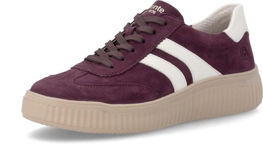 REMONTE Sneakers laag roodviolet wit - Foto 5