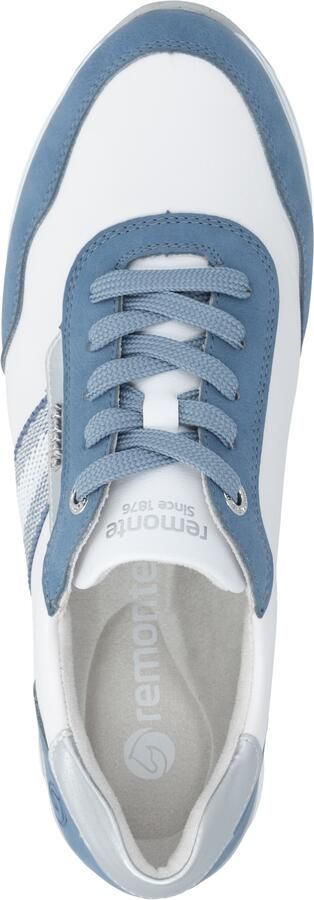 REMONTE Sneakers laag saffier pastelblauw wit - Foto 5