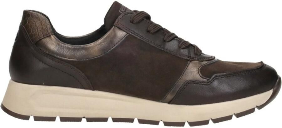 REMONTE Sneakers laag 'Sneakers Laag' donkerbruin