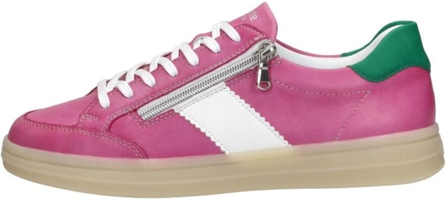Remonte Plateausneakers Elisabeth Hurley-Collection vrijetijdsschoen lage schoen veterschoen met extra rits - Foto 10