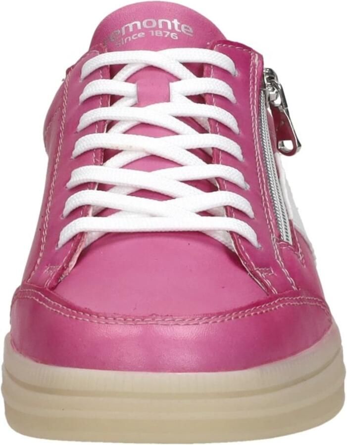Remonte Plateausneakers Elisabeth Hurley-Collection vrijetijdsschoen lage schoen veterschoen met extra rits - Foto 3