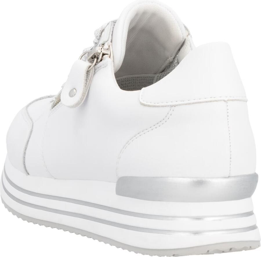Remonte Plateausneakers vrijetijdsschoen halfschoen veterschoen met gepolsterde schacht - Foto 6