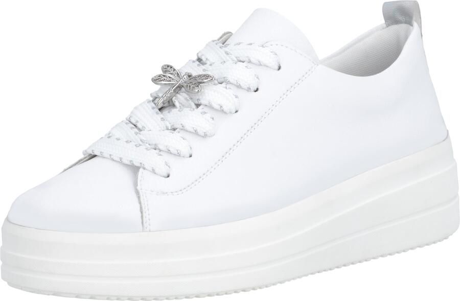 REMONTE Sneakers laag zilver wit
