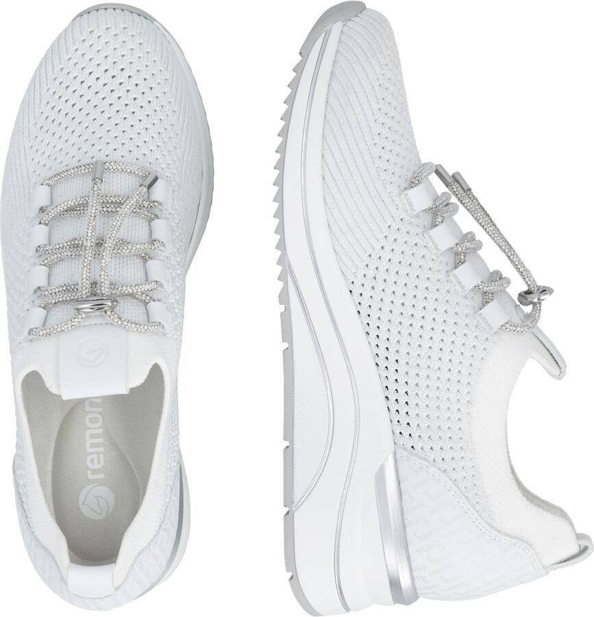 REMONTE Sneakers laag zilver wit - Foto 2