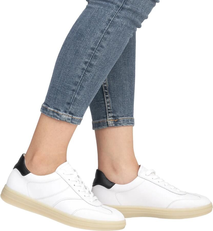 Remonte Sneakers vrijetijdsschoen halfschoen veterschoen met gepolsterde schacht - Foto 6